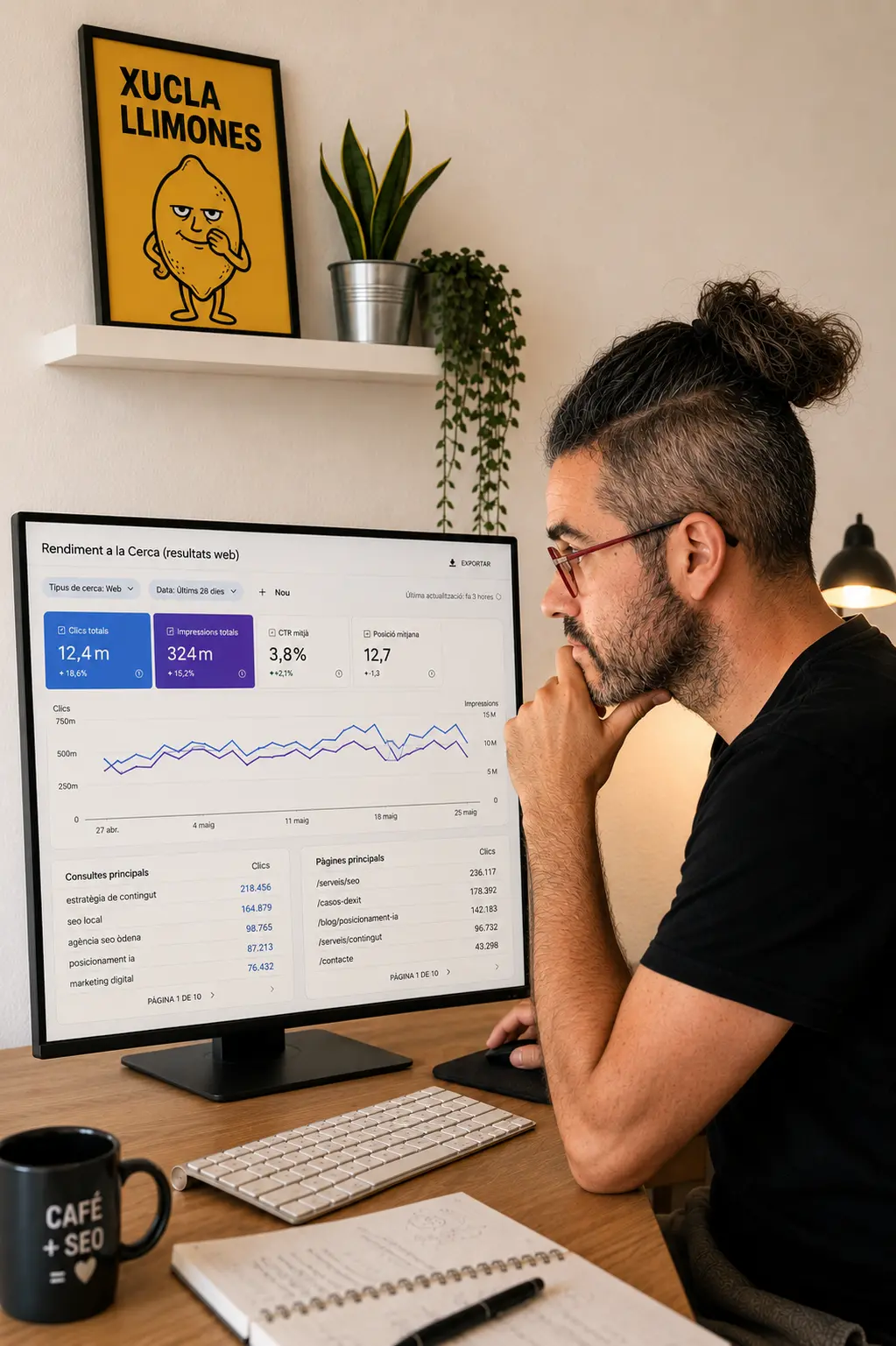 Estadístiques de com apareixer a la IA — Visibilitat IA per ChatGPT, Gemini, Perplexity i Google AI Overview.